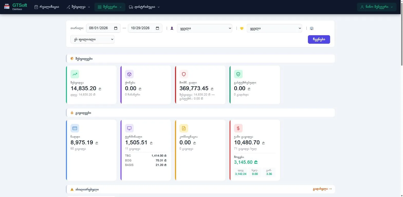 GTSoft — Reports and profit